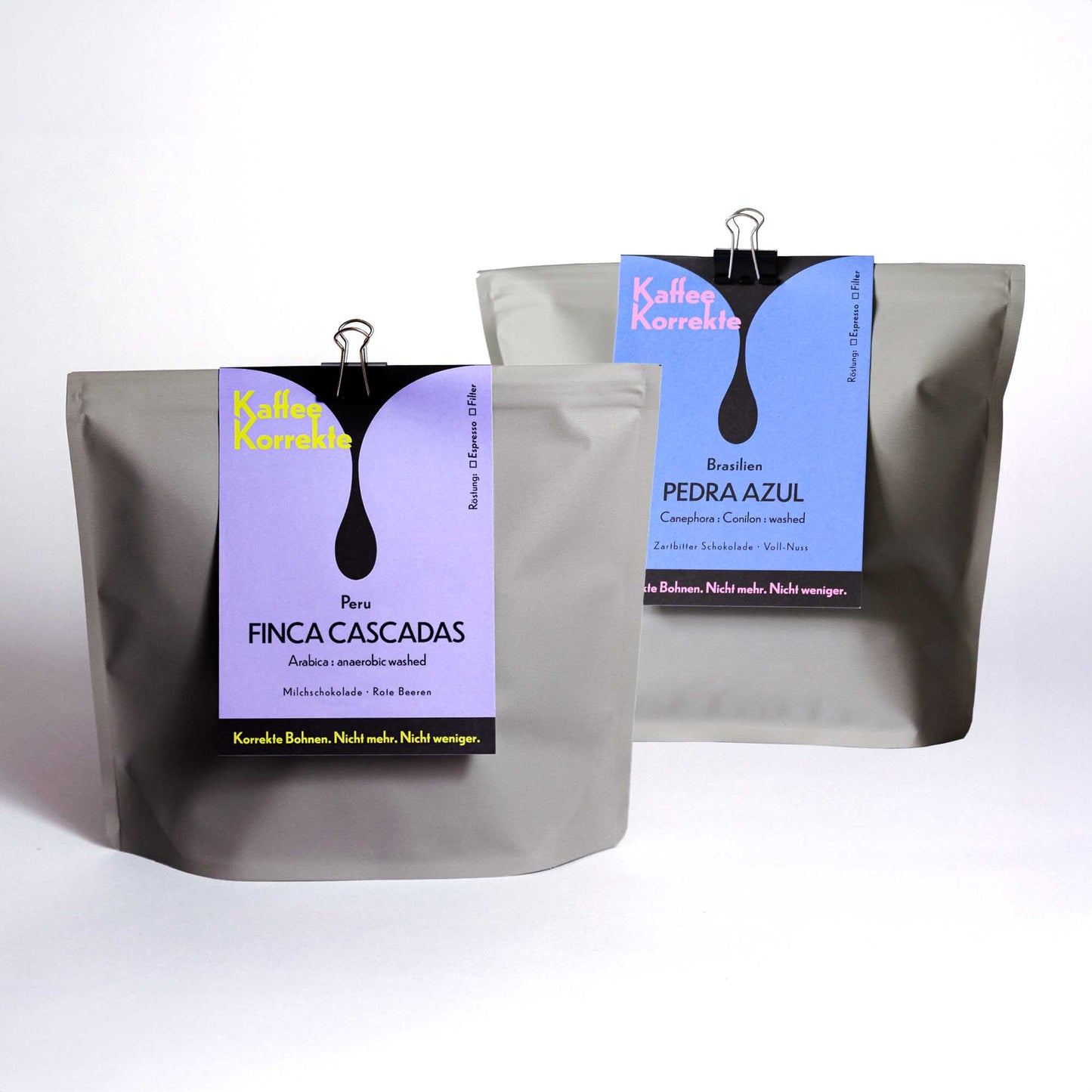 PROBIERPAKET Espresso: Peru + Brasilien