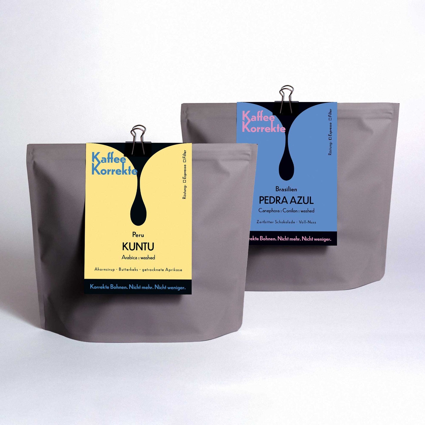 PROBIERPAKET Espresso: KUNTU + PEDRA AZUL