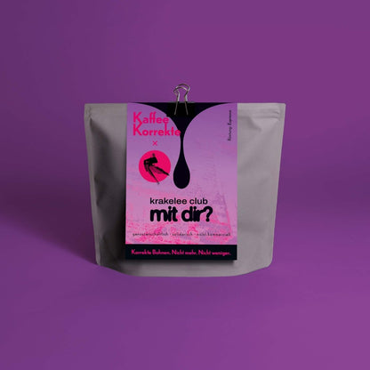 SOLIKAFFEE : krakelee club mit dir? - Espresso Blend - Kaffee Korrekte