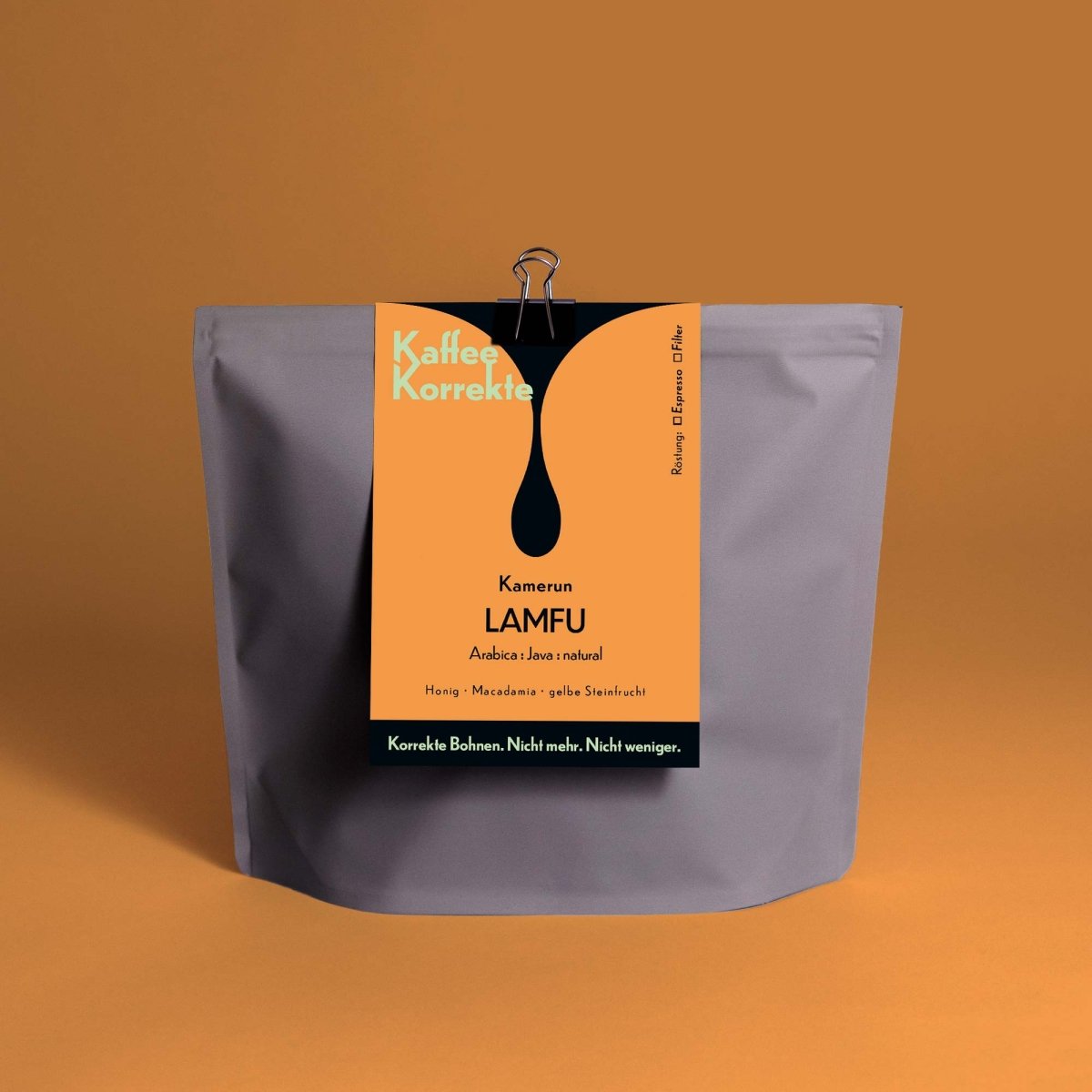 Kamerun : LAMFU - Arabica Java : Natural - Filter - Kaffee Korrekte