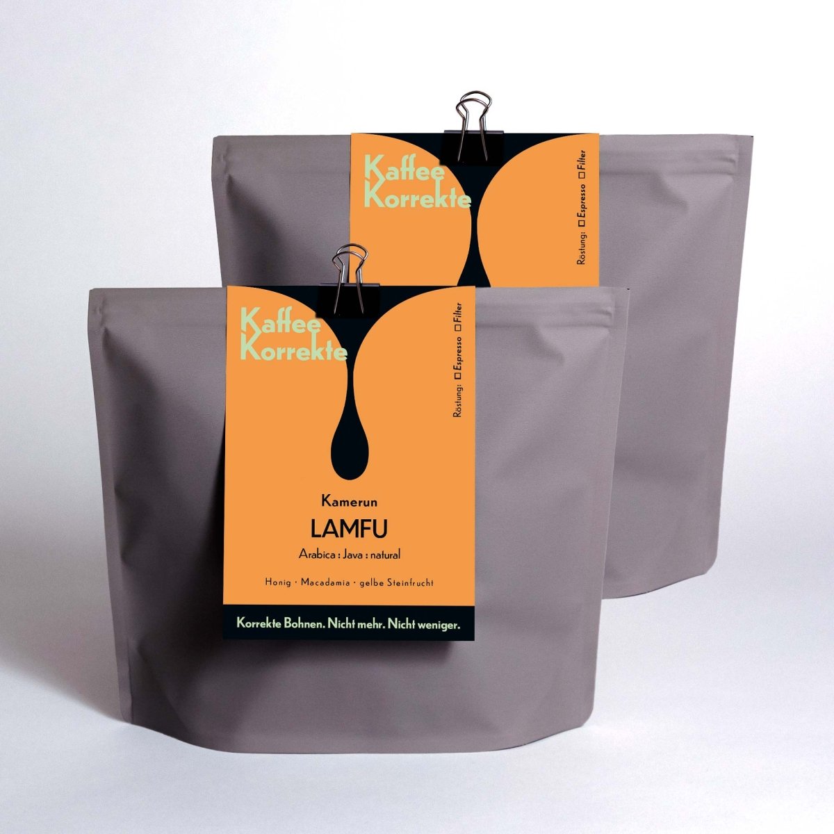 Kamerun : LAMFU - Arabica Java : Natural - Filter - Kaffee Korrekte