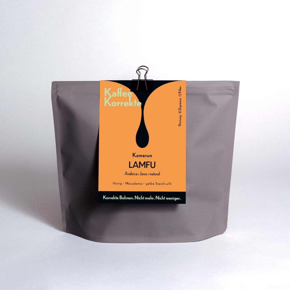 Kamerun : LAMFU - Arabica Java : Natural - Filter - Kaffee Korrekte